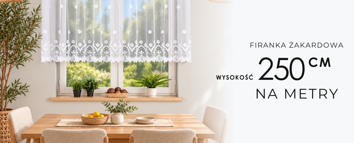 BANER Firanka 004421 250cm